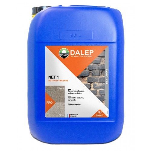 Nettoyant - détergent alcalin algicide surpuissant 20 L Net 1 DALEP