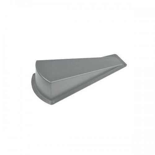 Plaque de protection - fixation murale - 340x76 mm - gris WATTELEZ