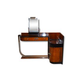 Coiffeuse Art Deco Marron