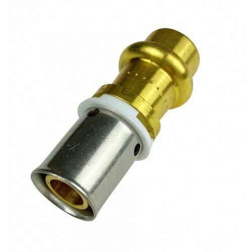 Raccord passerelle à sertir cuivre 18 - PER 20 x 1,9 mm COMAP