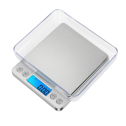 Balance Numérique De Précision Balance D'ordinateur Portable Avec Écran Lcd Et 6 Unités Plateau En Acier Inoxydable Fonction De Tare Pour Cuisine Bijoux Café 3 Kg X 0 1