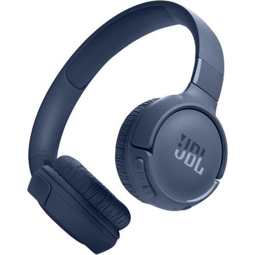 JBL TUNE 520BT - Écouteurs avec micro - sur-oreille - Bluetooth - sans fil - bleu