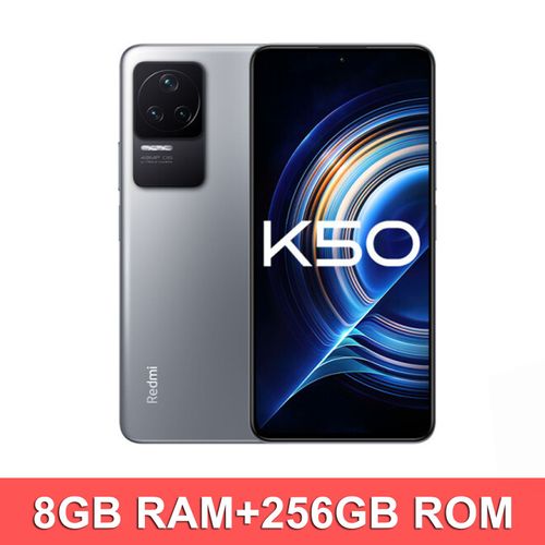Smartphone Xiaomi Redmi K50 5G 8 Go/256 Go Argent