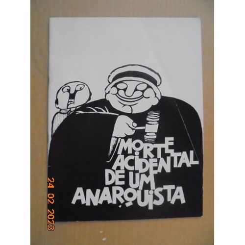 Morte Acidental De Um Anarquista (1982 Theatre Program)