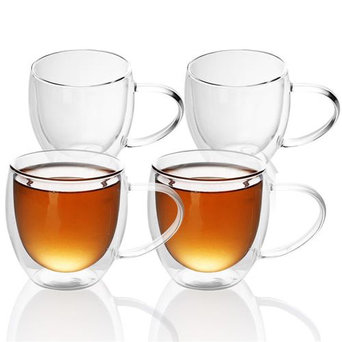 Ensemble De Verres Thermo À Double Paroi Verre À Thé Verre À Café