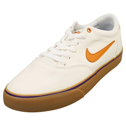 Chaussures Nike Sb Chron 2 Baskets Blanc