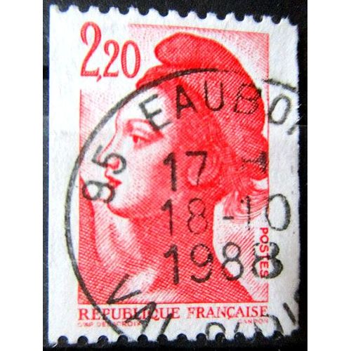 1985. F2379: Marianne De La "Liberté" Issue De Roulettes.