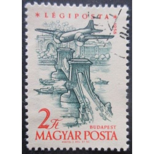 Hongrie Poste Aérienne N°218 Oblitéré