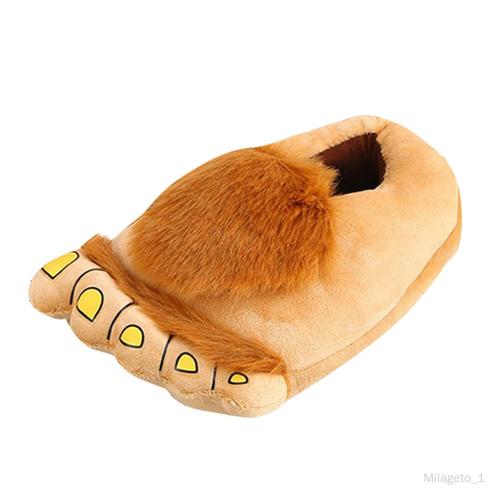 Nouveauté Drôle Furry Pantoufles Chaussures D'intérieur Chausson de terre