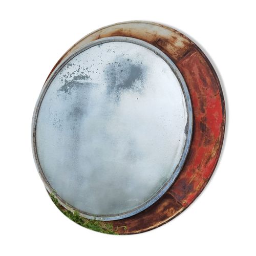 Miroir Convexe Industriel Rpublique Tchque 1960 multicolore