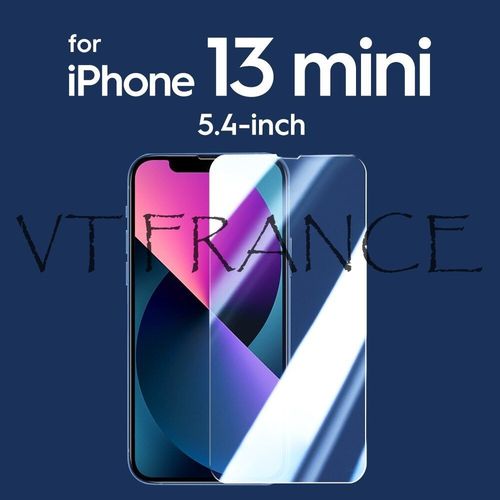 2 Ecrans Protecteur Verre + Gabarit Pour Iphone, Smartphone: Iphone 13 Mini