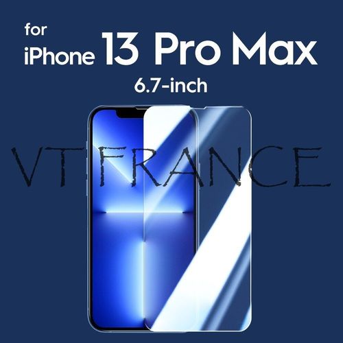 2 Ecrans Protecteur Verre + Gabarit Pour Iphone, Smartphone: Iphone 13 Pro Max