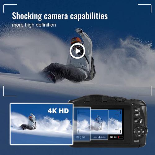 Appareil photo numérique pour débutants 48mp vlogging 4K 16x zoom