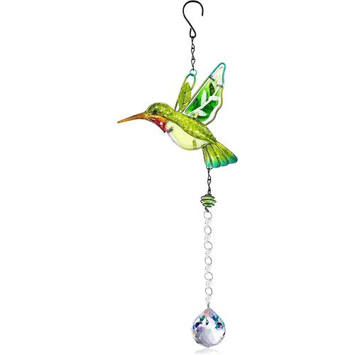 Attrape-Soleil Arc en Ciel Cristal Pendentifs en Verre avec Cristaux Décoration Fenêtre Pendentifs Cristaux pour Accrocher