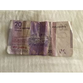 1 Billet De 20 Dirhams, Maroc, Année 2012 (1433).