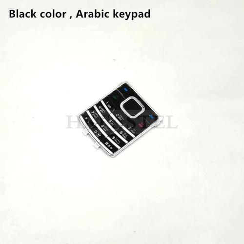 Arabe Noir - Coque De Protection Complète Noire Pour Nokia 6500c, Classique, Nouveau Téléphone Portable, Avec Clavier Anglais Et Arabe, Livraison Gratuite, 6500