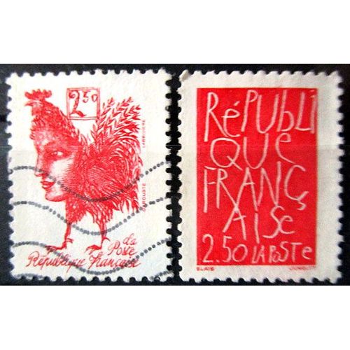 1992. F2774;F2775: Bicentenaire De La Proclamation De La République.