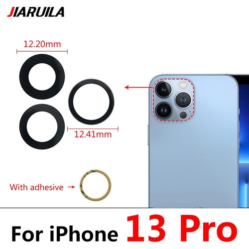 Pour Iphone 13 Pro - Lentille De Remplacement Pour Caméra Arrière, Pour Iphone