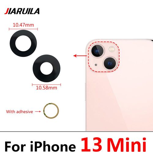 Pour Iphone 13 Mini - Lentille De Remplacement Pour Caméra Arrière, Pour Iphone