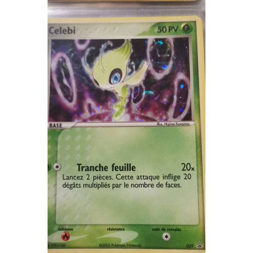 Celebi 029 Holo Set Promo Blackstar Fr