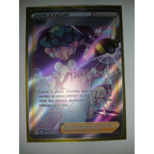 Sally Tg28 Tg30 Dresseur Full Art Secr Te - Ultraboost X Epée Et Bouclier 11 Origine Perdue - Coffret De 10 Cartes Pokémon Françaises