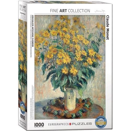 Eurographics Fleurs De Topinambour - Claude Monet (1000)