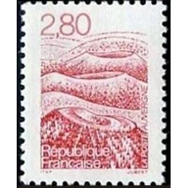 Timbre France 1995, Oblitéré - L¿Auvergne - 2.80 Yt2951