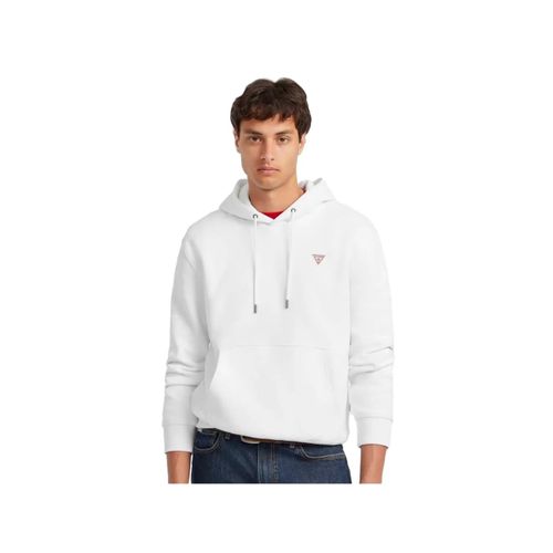 Sweat Guess Triangle G Homme Blanc