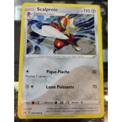 Pokemon Scalproie 093 / 159 Zenith Supreme