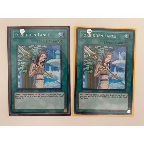 Yu Gi Oh - Lance Interdite (Forbidden Lance) X2