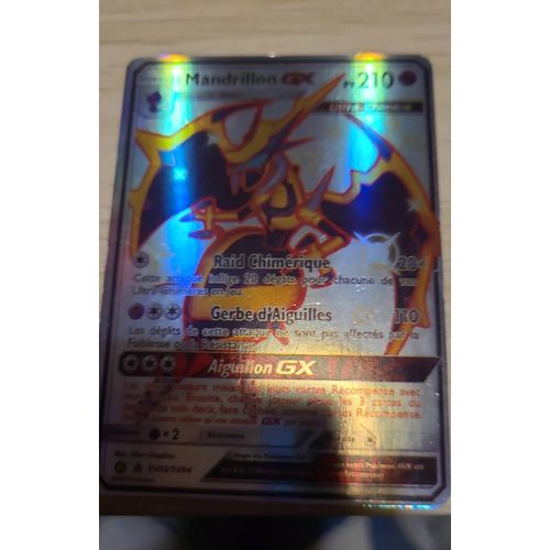 Vends Carte Pokemon Mandrillon Gx Pv 210 