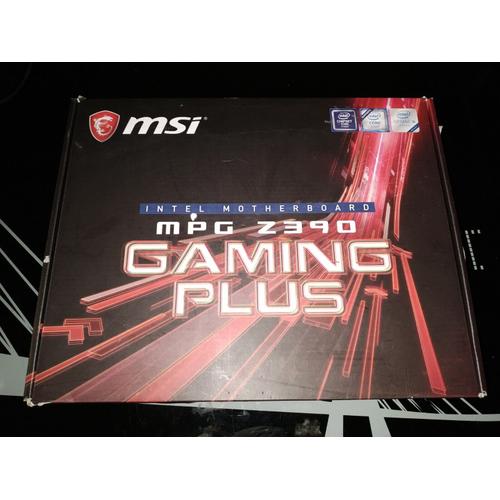 Carte mère MSI MPG Z390 GAMING PLUS socket LGA 1151 z370 GEN 8 & 9