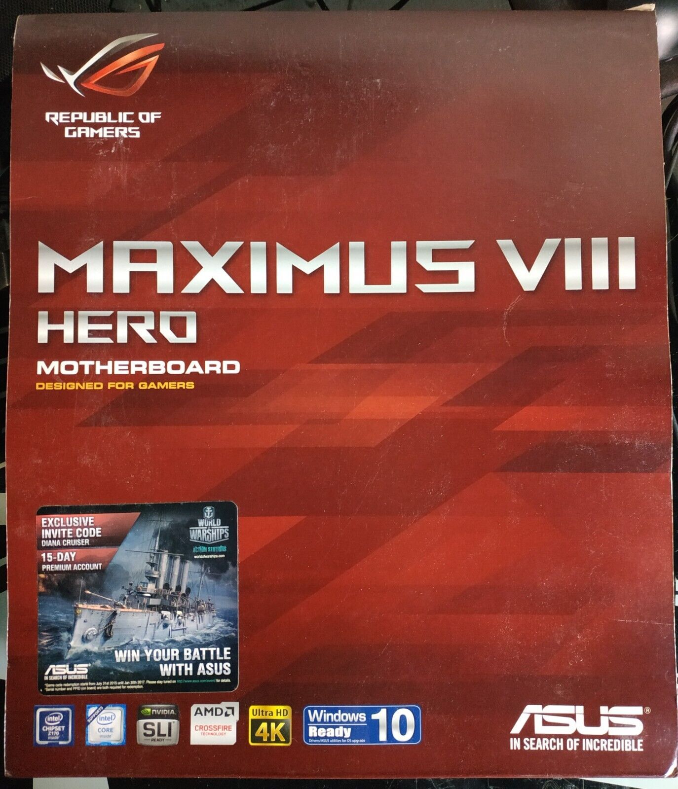 Carte mère Asus Maximus VIII HERO socket LGA 1151 h4 z270 z170 b150 b250