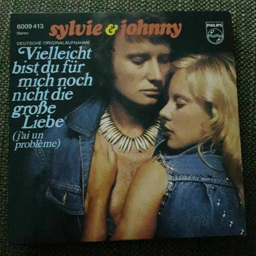 J'ai Un Problème (Version Allemande) / Te Tuer D'amour - Johnny Hallyday & Sylvie Vartan (Cd Imitation 45t)