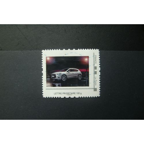 Timbre France Lettre Prioritaire 100g Oblitéré - Voiture Citroën