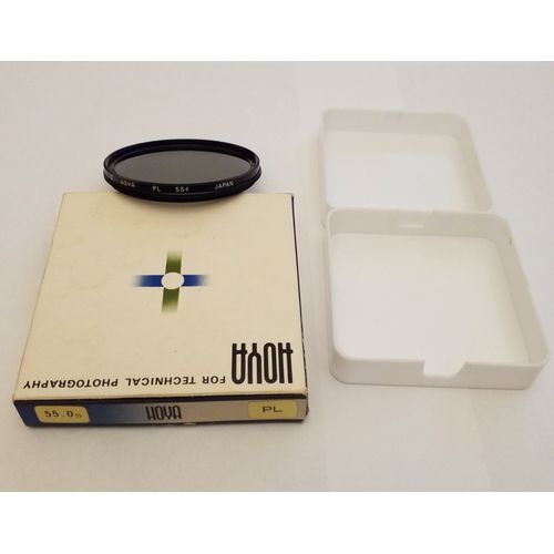 Filtre polarisant HOYA (Japan), diamètre 55 mm