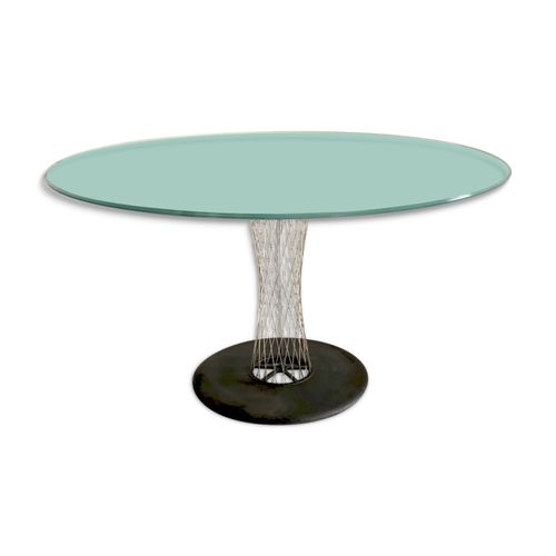 Table Ronde En Verre D Andreas Striko  Bampb Italia Transparent