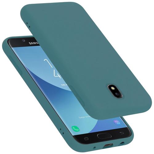Cadorabo Housse Compatible Avec Samsung Galaxy J5 2017 En Liquid Green - Étui De Protection En Silicone Tpu Flexible
