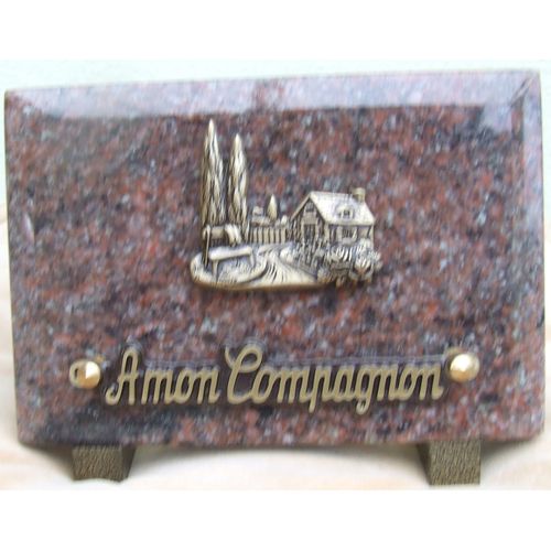 Plaque Funeraire