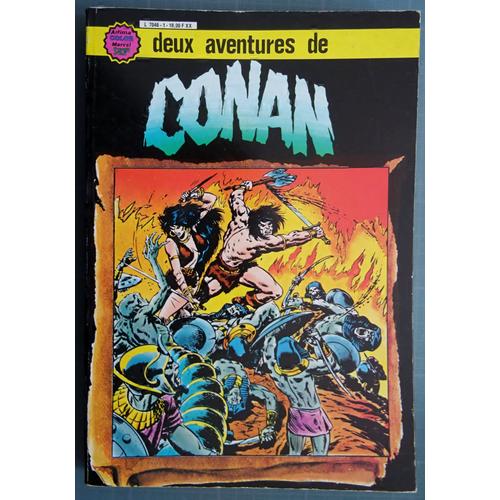 Deux Aventures De Conan Album N°1 L'oracle D'ophir + La Tigresse De La Cote Noire Roy Thomas John Buscema