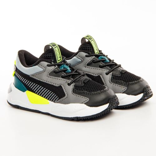 Basket Puma Rssz Core Ac Inf Garçon Noir