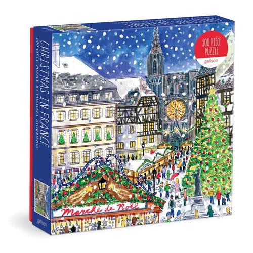 Galison Puzzle Noël En France 500 Pièces