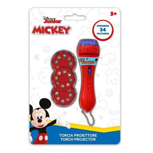 Trade Shop - Projecteur Torche Disney Mouse 24 Images Pour Projeter Des Jeux D'enfants