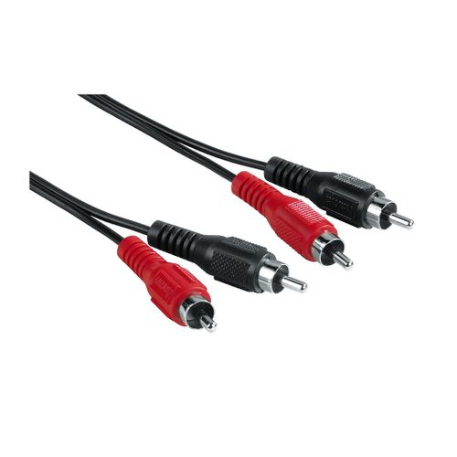 Câble audio stéréo, 2 RCA mâles - 2 RCA mâles, 2,50 m