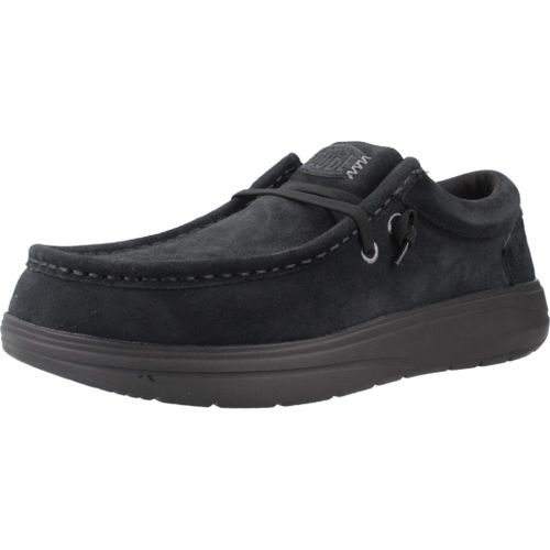 Hey Dude Wally X Suede Colour Noir