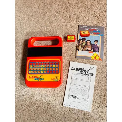 La Dictée Magique (COLLECTOR 1980 Texas Instruments )