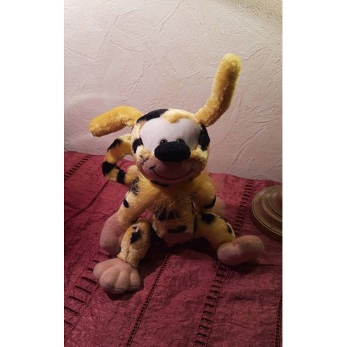 Peluche Marsupilami À Ventouses Vintage De 123gr Longueur 45 Cm