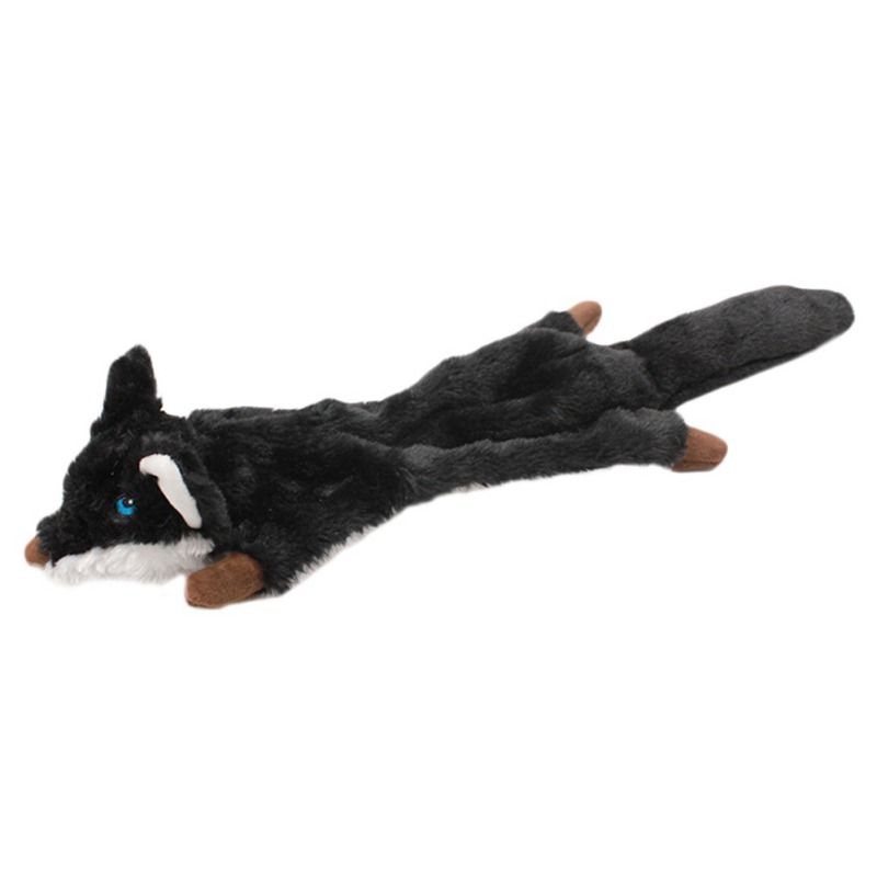 Chien Jouet Grinçant Pas Stufffed Squeaky Peluche Jouet Pour Chien Pour Petits Chiens Chien-Loup Forme Jouets À Mâcher Pour Animaux De Compagnie Accessoires Interactifs