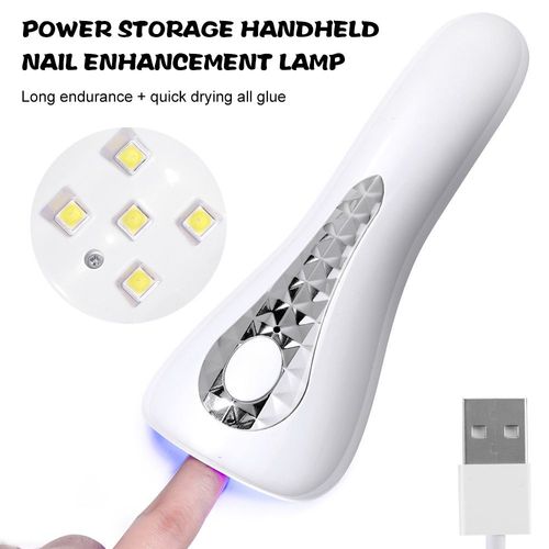 Lampe Uv Pour Le Séchage Des Ongles, 18w, Powerbank Led, Machine De Manucure, Design Portable, Séchage Rapide, Nouveau 