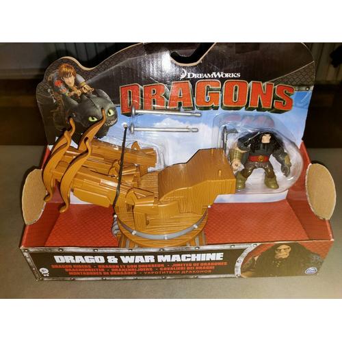 Figurine Dragon Et Son Dresseur : "Drago Et War Machine"